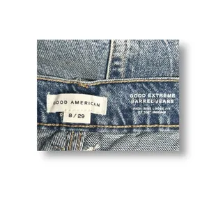 Good American 8/29‎ Extreme Barrel Jeans Indigo Balloon Wide Leg High Rise 90s thumbnail 10