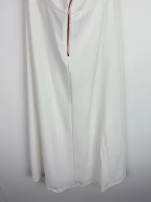 NWT Lulus This is Bliss White Halter Midi Dress Size Small S NEW thumbnail 9