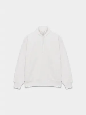 Aritzia Cozy Sweatfleece Boyfriend 1/2 Zip oversized sweatshirt size small NWT thumbnail 16