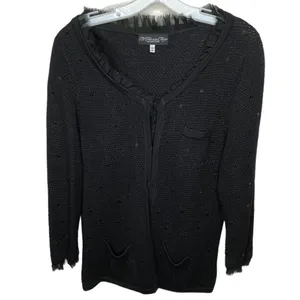 My Favorite Things Cardigan Sweater Black‎ Black Size L thumbnail 2