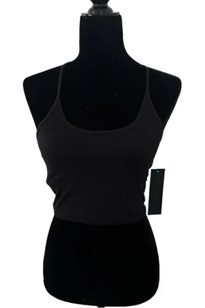 Momo B crop top NWT Black Size M thumbnail 1