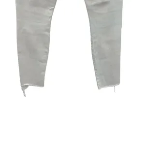 Mother Denim Looker Ankle Fray Jeans in Glass Slipper‎ White Size 26 thumbnail 12