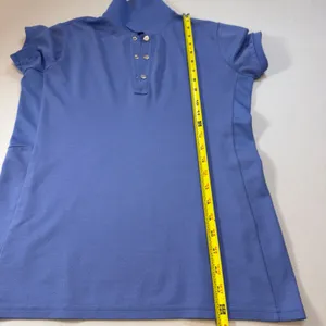 Ralph Lauren RLX Women S Golf Polo Shirt Periwinkle Short Sleeve Performance Top thumbnail 7