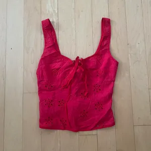 Princess Polly flowerfields corset top red thumbnail 2