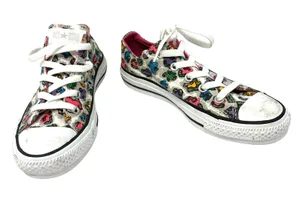 Converse‎ All Star size womens 6 chuck taylor colorful leopard print thumbnail 1