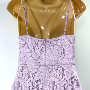 Lulus lace lavender maxi formal dress Xs thumbnail 11
