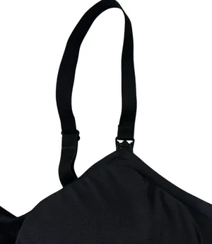 Kindred Bravely Black Nursing Bra w/ Extender Women Size Large | 51-40 thumbnail 4