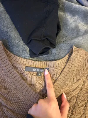 Brown Knit Sweater thumbnail 2