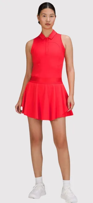 Lululemon Womens Skort Red Court Rival Swift High Rise Mini Skirt Lined Size 6 thumbnail 1