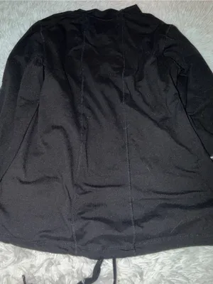 Gerry Black Lightweight Pullover Hoodie Cinch Hem Small thumbnail 6