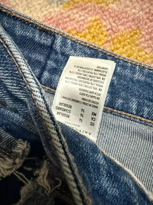 American Eagle Stretch Mom Straight Jeans thumbnail 4