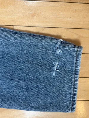 PACSUN High Rise Straight Denim Jeans Acid Wash 90's Size 26 thumbnail 9
