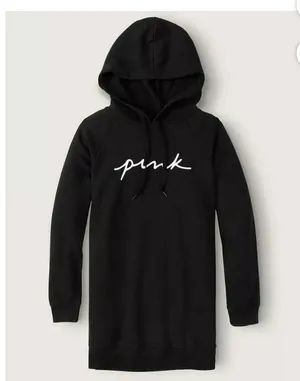 PINK by Victoria’s Secret Hooded Sweater Dress size med thumbnail 2