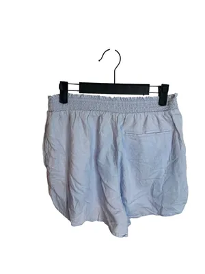 Aerie Baby Blue Linen Pull On Shorts thumbnail 2