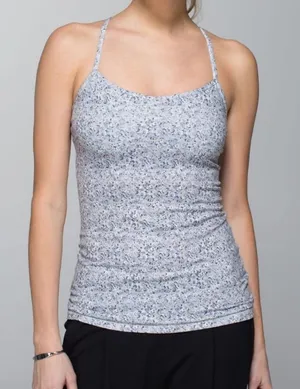 Lululemon Power Y Tank Luon Petite Fleur Silver Spoon thumbnail 1
