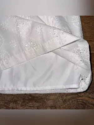 Hutch Strapless White Bow-Front Lace Mini Dress thumbnail 12