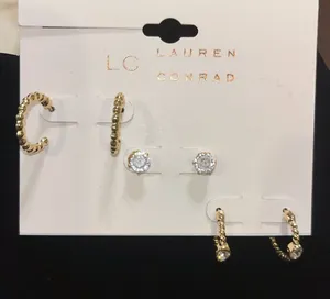 Lauren Conrad 3 Pairs of Earrings thumbnail 1