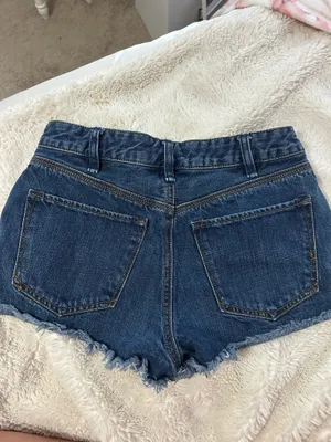 Free People Jean Shorts Denim thumbnail 2