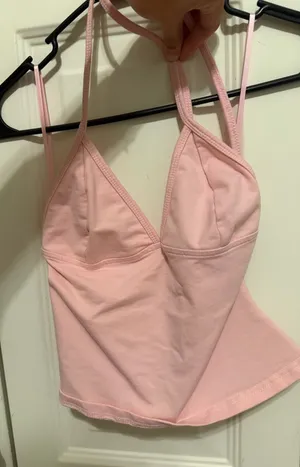 Pink Edikted Halter Top thumbnail 1