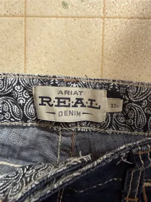 Ariat REAL denim Classic Women's Dark Blue bootcut Jeans Size 33s thumbnail 3