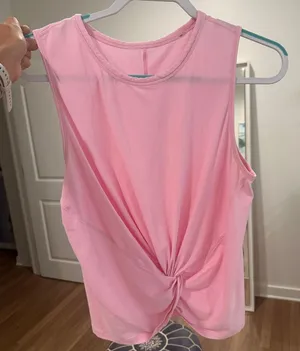 Lululemon Light Pink Crop Top thumbnail 1