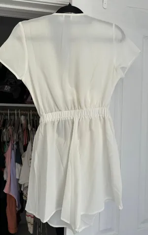 Princess Polly Ragnar Tie Front Romper thumbnail 3