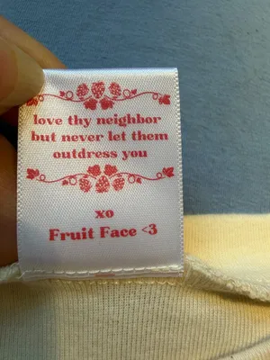 Fruit Face Boutique I Heart LA Strawberry Cowboy Graphic Tee T Shirt Size Small thumbnail 9