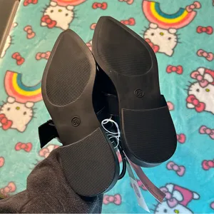 Size 6.5 Peyton Double Buckle black‎ Slingback Flats by wild fable alternative thumbnail 7