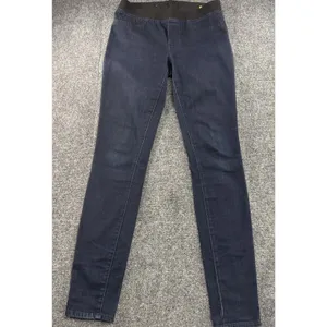 Tory Burch Denim Leggings Women’s 27 Dark Wash Pull-On Skinny Jeans EUC thumbnail 3