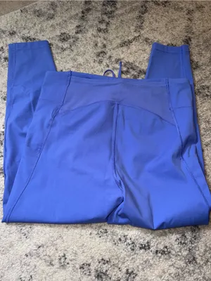 On Cloud OQ Running Running Blue Performance Leggings thumbnail 5