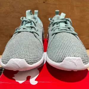 Puma Women's Green and Blue Trainers thumbnail 5