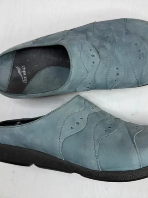 Dansko Glenna Nubuck Slip On Mule Clogs Size 40 thumbnail 10