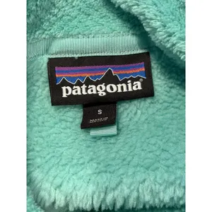 Patagonia Womens‎ Aqua Turquoise Snap T Synchilla Fleece Pullover Jacket 25443 S thumbnail 4