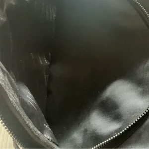 Versace Medusa head black faux patent leather nylon backpack thumbnail 14