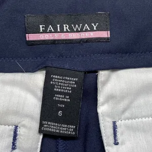 NWT Fairway Golf & Resort‎ capri Womens 6 Navy thumbnail 8