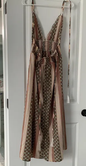 SheIn Boho MIDI Dress Multiple thumbnail 2