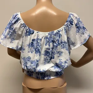 Lush Top with Smocked waist band thumbnail 6