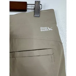 Eddie Bauer Horizon Straight Ankle Pants Womens 12 Tan Khaki Hiking Travel thumbnail 4