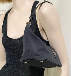 Vintage Y2K The Original Brand Black Nylon Mini Bag Shoulder Bag thumbnail 1