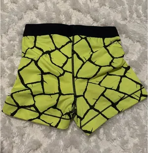 Nike Pro Neon Yellow Shorts thumbnail 2