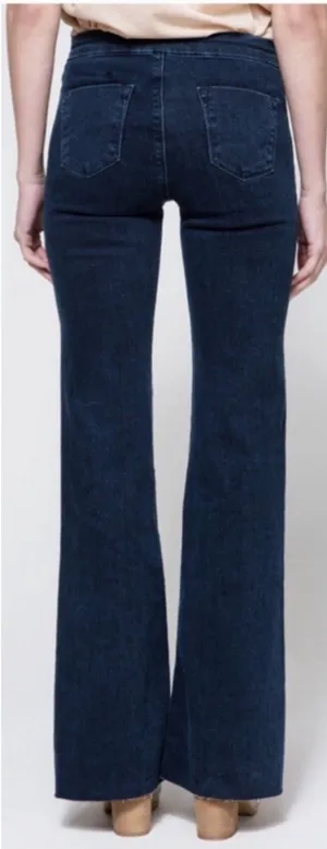 J Brand Dark Wash Tailored High Rise Flare Jeans in Allegiance Wash Size 26 thumbnail 1