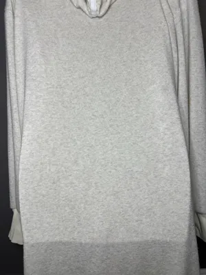 FP Movement Dress Womens Small White Hooded French Terry Sweater Midi Lounge thumbnail 10