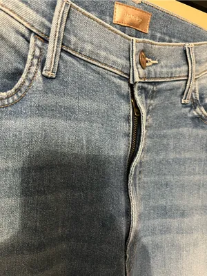 New MOTHER The Hustler Ankle Fray Jeans – Size 32” (Not Plus Size) thumbnail 6