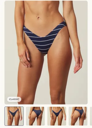 Honey Swim Bikini Blue Size M thumbnail 2