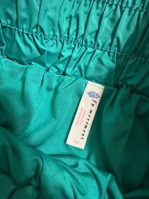 Turquoise free people movement shorts  thumbnail 2
