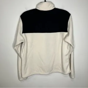 Columbia‎ white and black full zip fleece jacket size large thumbnail 6