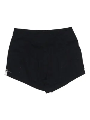 One Teaspoon ✌︎︎ High Waist Exposed Zip Front Lightweight Shorts ✌︎︎ Black XXS thumbnail 7