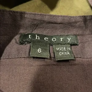 Theory dark plum dress thumbnail 3