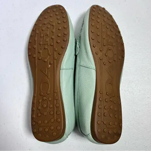 Coach Fredrica Aqua Blue Leather Driving Loafers thumbnail 11
