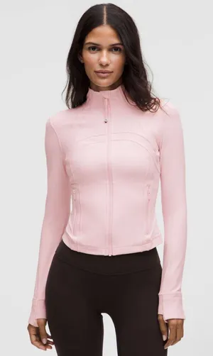 NWT Lululemon Define Cropped Jacket *Nulu Blissful Pink / BLLP 6 thumbnail 1